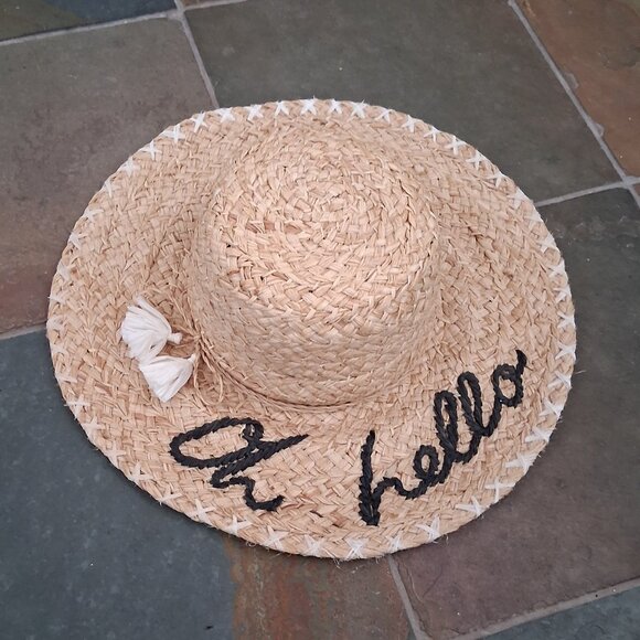 Kate Spade New York Raffia Sunhat main image 3